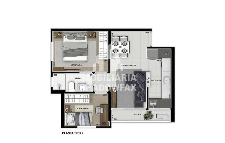 Apartamento, 2 quartos, 48 m² - Foto 15