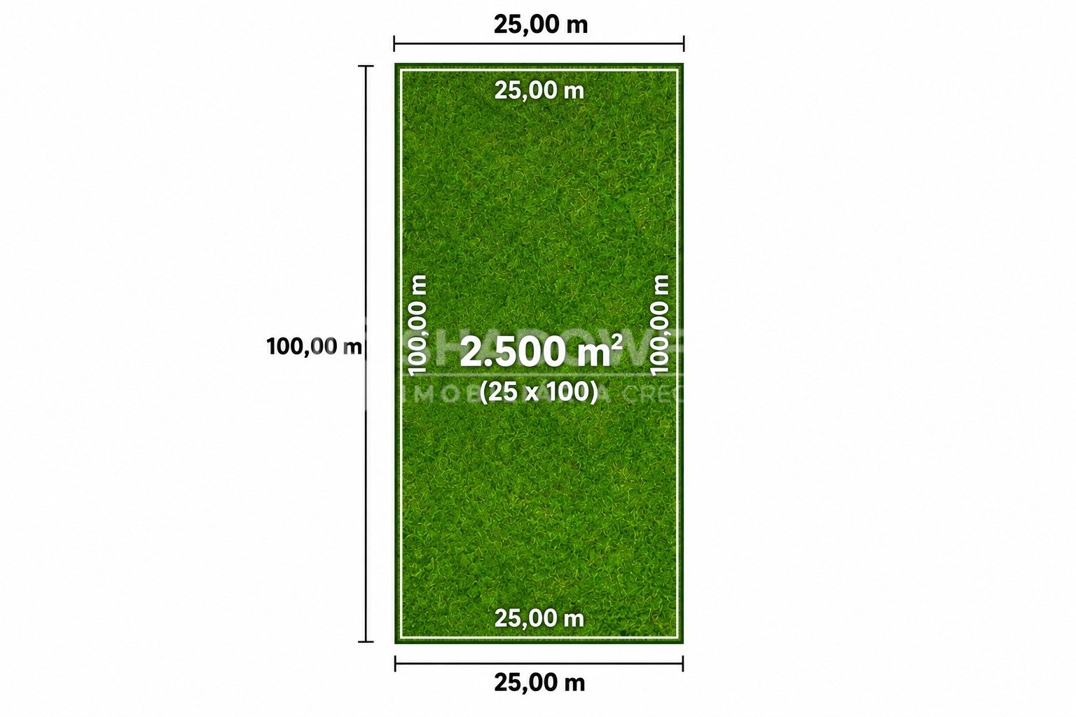 Terreno, 2500 m² - Foto 1
